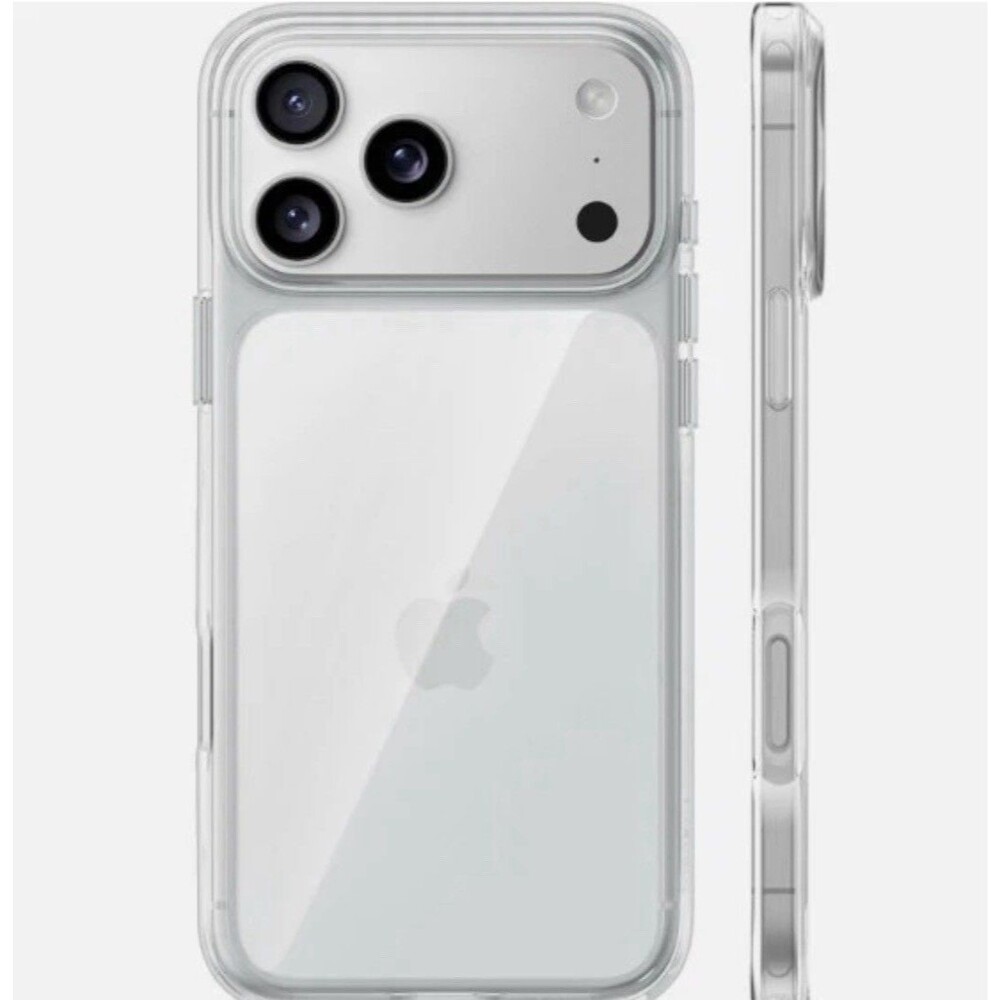 TORRAS Magnetic Slim Fit for iPhone 17 Pro Case 6.3 inch, Ultra-Thin, clear
